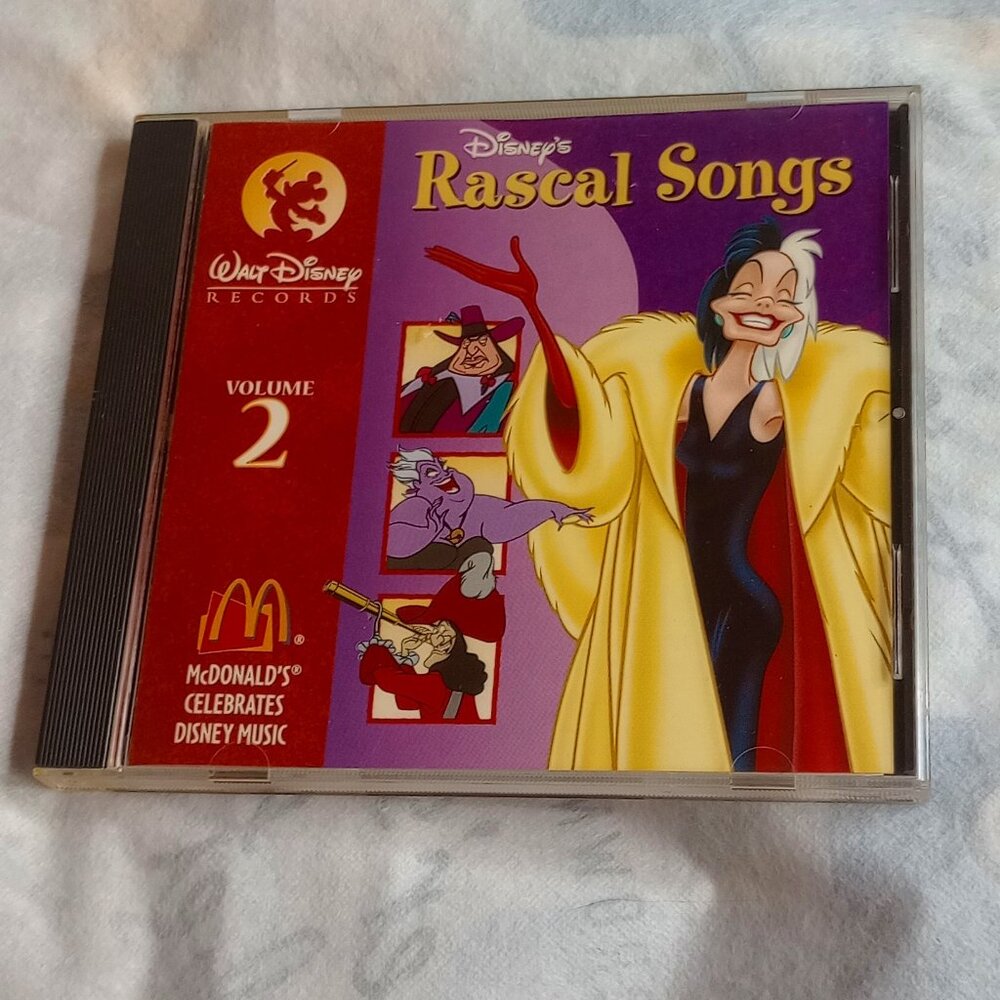 Disney's Rascal Songs CD Volume 2